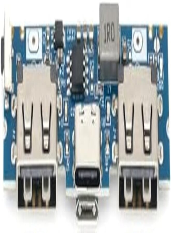 1 PCS Micro/Type-C USB 5V 2.4A Dual USB 18650 Boost Battery Charger Board Mobile Power Bank Accessories For Phone DIY